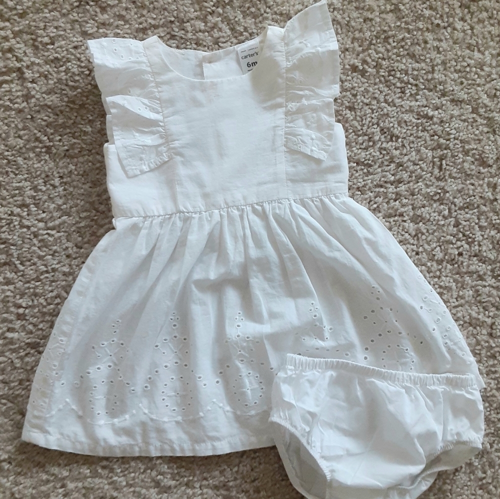 Carter's White Dress set